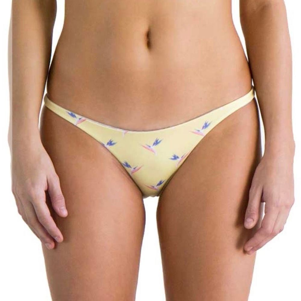 Nirvanic Swim Bikini Luna Bottom in Bird‎ of Paradise (L)